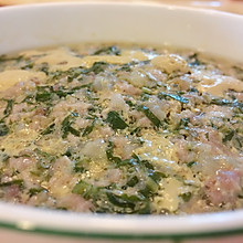 清热解毒的蒲公英蒸肉饼