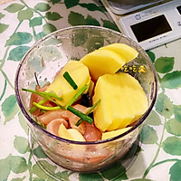 低脂鸡肉饼的做法图解2
