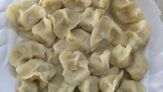 葫芦条猪肉馅饺子