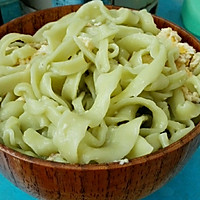 自制蔬菜面条的做法图解3
