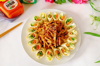 花开富贵-京酱肉丝