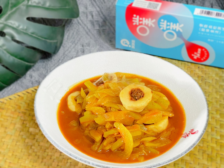 瓜皮炒鱼丸的做法