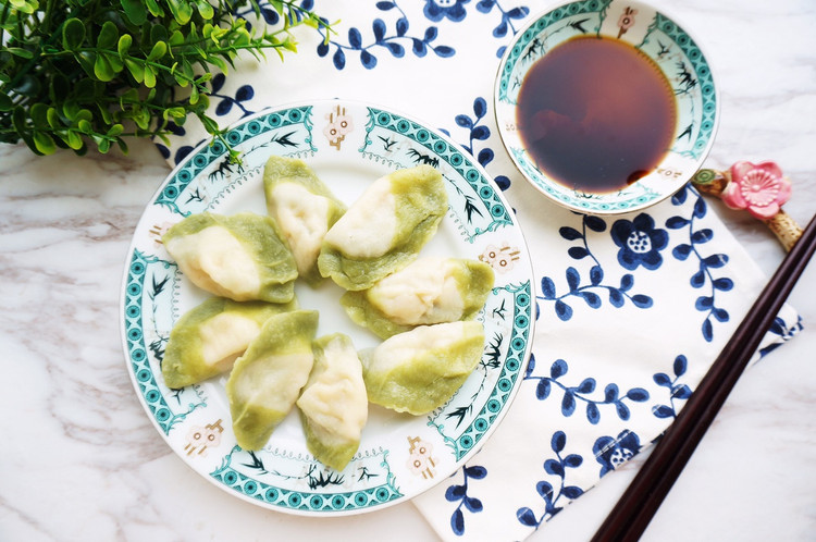 翡翠三鲜水饺·辅食的做法