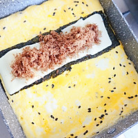 芝士海苔肉松卷·辅食的做法图解7