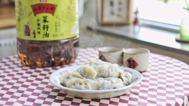 野菜肉饺子的做法