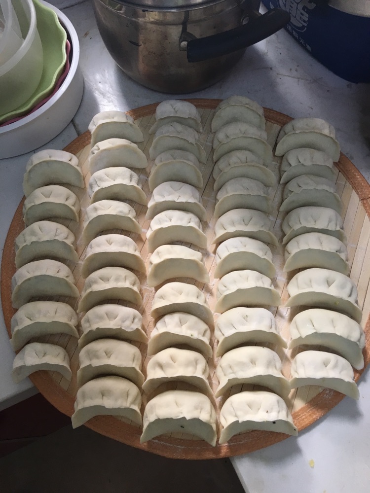 黄瓜鸡蛋蒸饺的做法图解7
