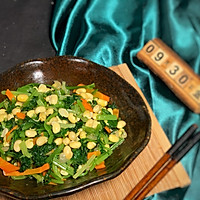 #夏日开胃餐#妈妈小时的名菜黄豆拌芹菜的做法图解4
