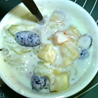 #百变莓小姐#亚麻籽油酸奶水果捞的做法图解7