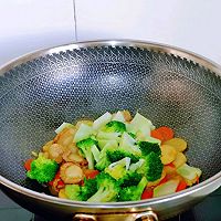 10分钟快手小炒 时令蔬菜炒贝肉～好吃到添盘的做法图解13