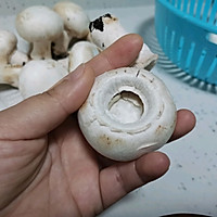 白蘑菇的做法图解2