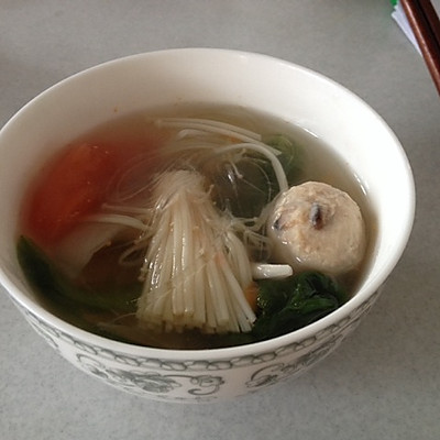 素菜湯