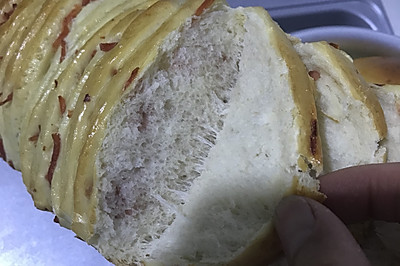 手撕火腿面包