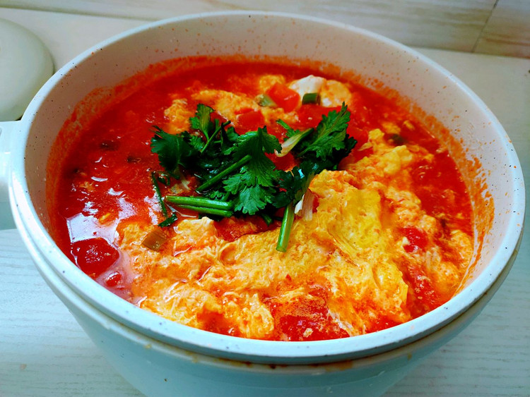 简单好吃的西红柿鸡蛋汤的做法
