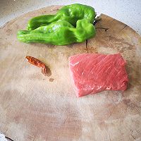 海椒炒牛肉的做法图解1