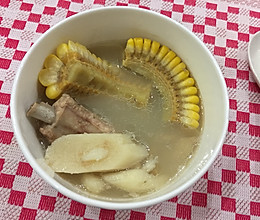 淮山小米胶排骨汤的做法