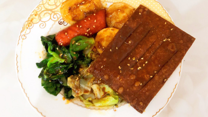 家庭自制油炸串