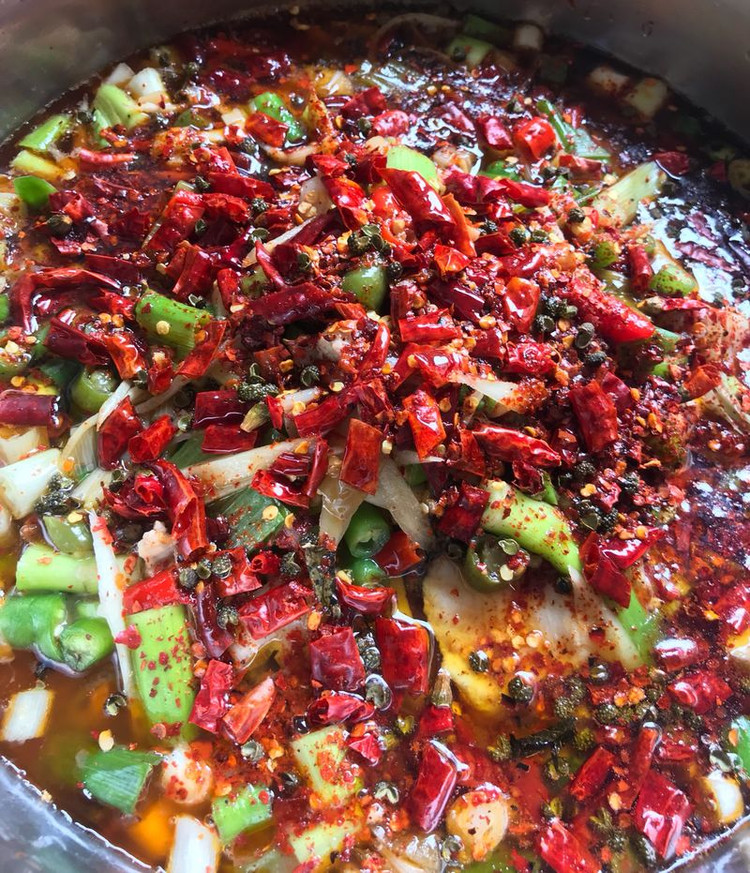 柴火青花椒藤椒水煮鱼的做法