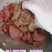 香烤孜然牛肉片的做法图解1