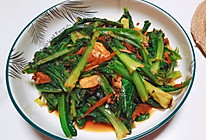豆豉鲮鱼炒麦菜的做法