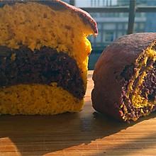 紫薯南瓜面包