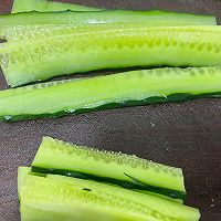 黄瓜玉扇的做法图解4