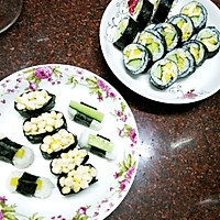 #我们约饭吧#自制寿司 玉米寿司的做法图解10
