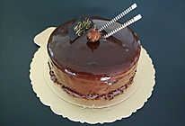 巧克力镜面慕斯蛋糕的做法