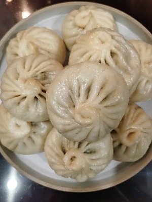 圆白菜猪肉包的做法