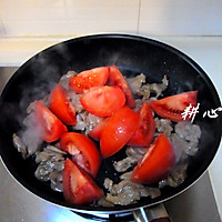 番茄炒肉#菁选酱油试用之一#的做法图解8