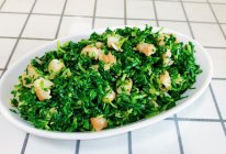 凉拌荠菜的做法