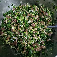 羊肉韭菜大包