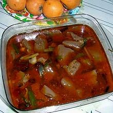 酸辣鸭血
