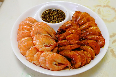 海白虾（白灼、油焖）