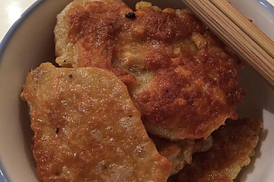 土豆酥肉饼