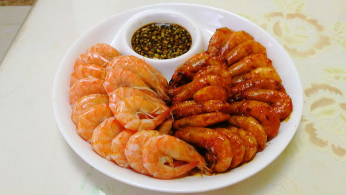 海白虾（白灼、油焖）