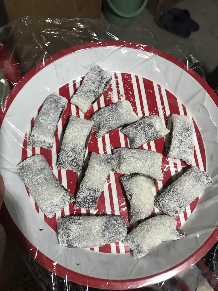 椰蓉红豆糯米卷的做法