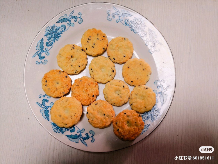 黑芝麻小饼干的做法