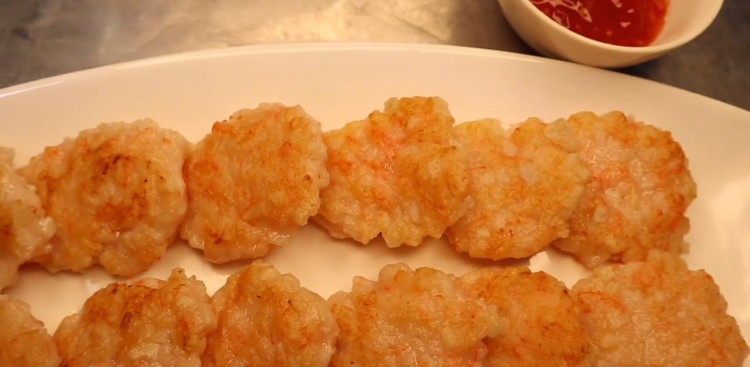 鲜虾藕饼的做法