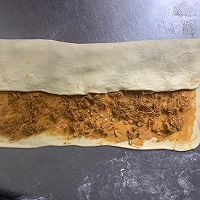 海盐花生酱肉松面包的做法图解7