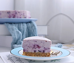 6寸心形蓝莓酸奶慕斯蛋糕的做法