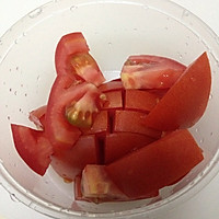 西红柿焖手撕杏鲍菇的做法图解1