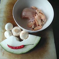 冬瓜营养汤面的做法图解1
