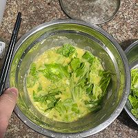 「早餐-减脂餐」鸡蛋蔬菜饼的做法图解2