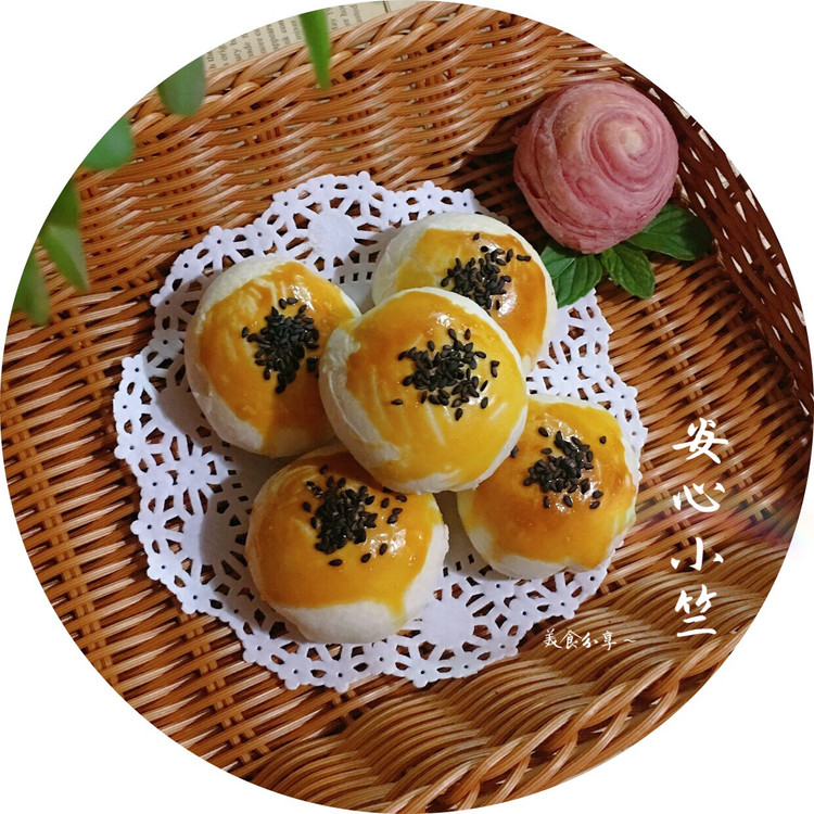 豆沙酥（原味、抹茶味、红曲味）的做法