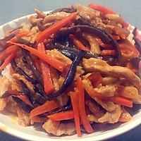 鱼香肉丝盖浇饭的做法图解3