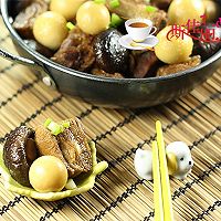 香菇鹌鹑蛋烧排骨的做法图解13