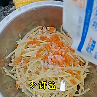 土豆丝鸡蛋煎饼的做法图解5