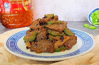 金牌豉汁凉瓜炒牛肉