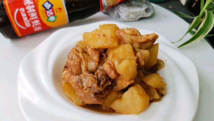 蚝油鸡块