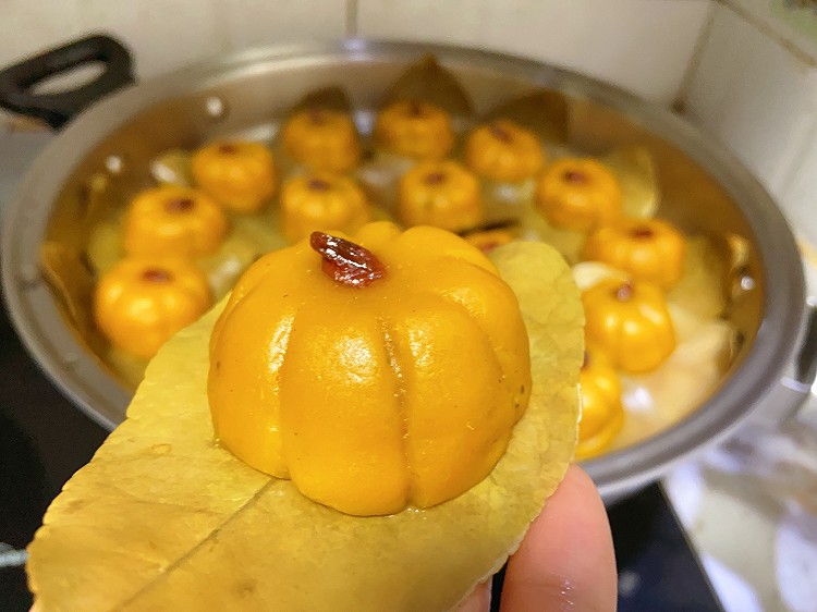 豆沙南瓜饼的做法
